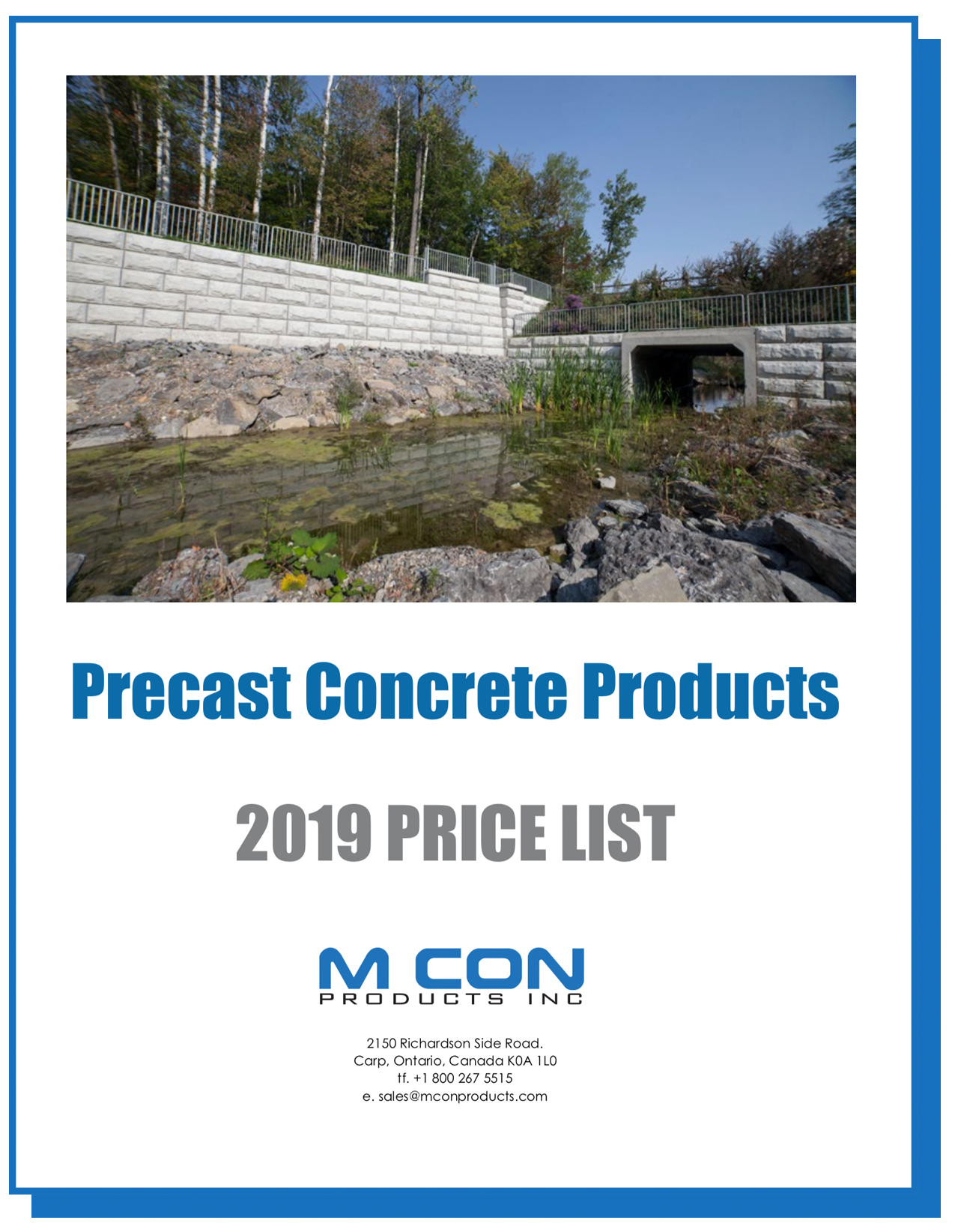 M CON – Precast Concrete Products